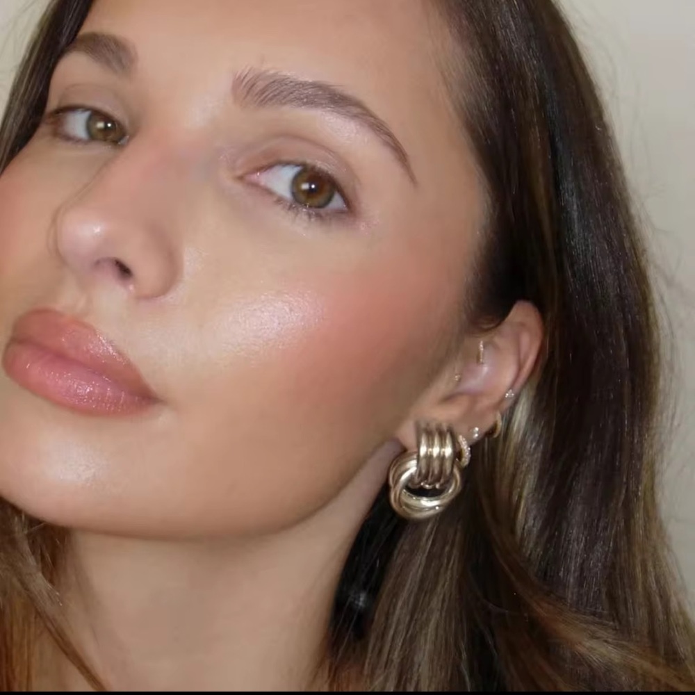 Chunky hoop earrings High-quality - Picture 3 of 11